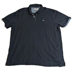 Tommy Bahama Island Zone Polo‎ Men's 3XLT Navy Blue – Breezy Relaxed Style